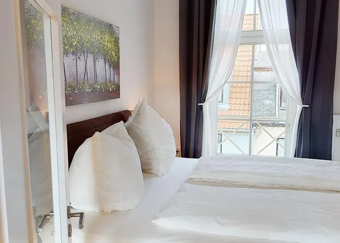 Lieblingsapartments I Nr5 I Helles 2-zimmer-apartment In Der Noerdlichen Altstadt Mit Kaffeevollautomat ロストック
